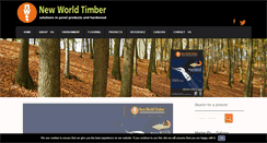 Desktop Screenshot of newworldtimber.com